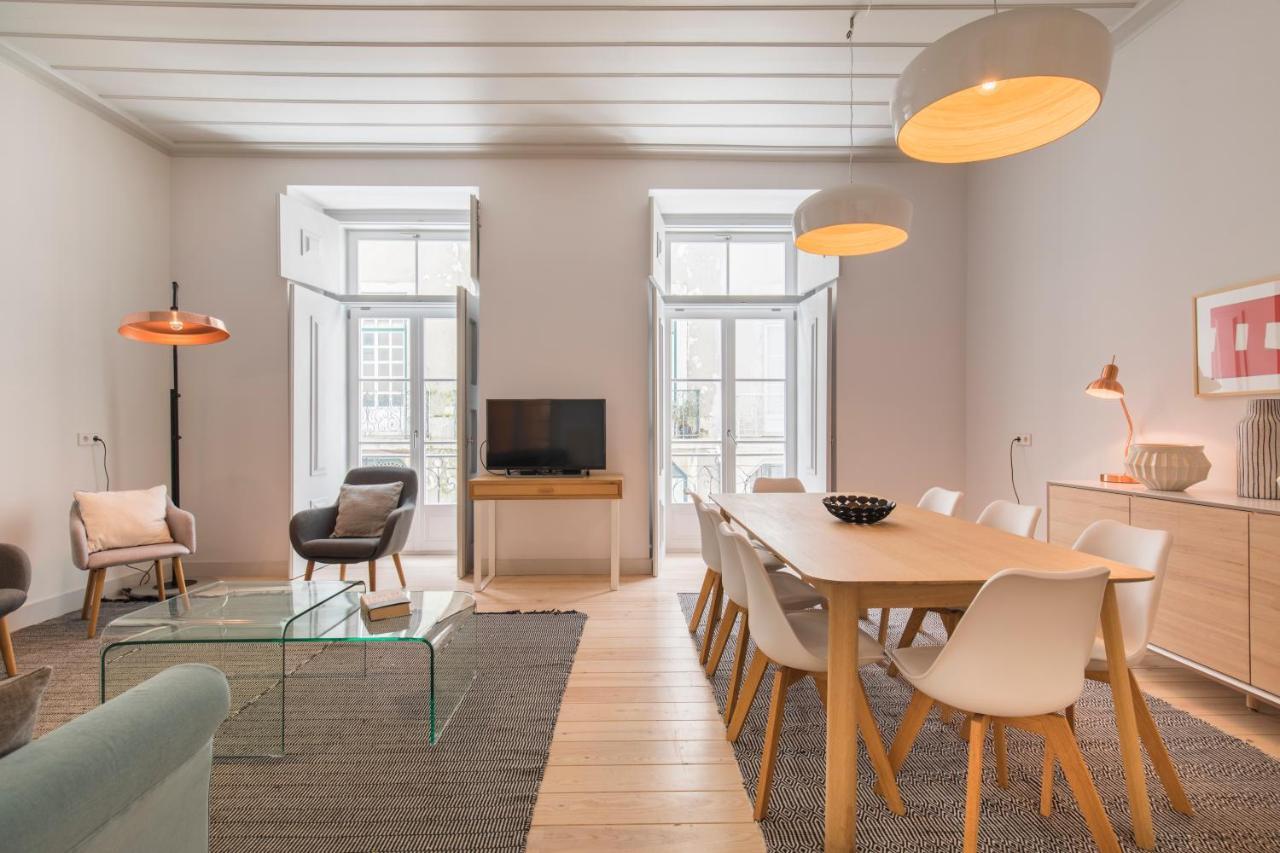 Lovelystay - Charming 3 Bedroom Wonder Downtown Lisboa Exteriör bild